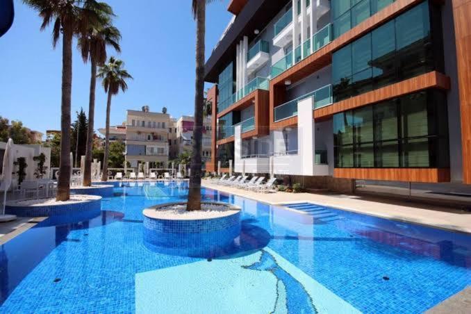 Luxury Flat 2 Mins From Beach Alanya Exteriör bild