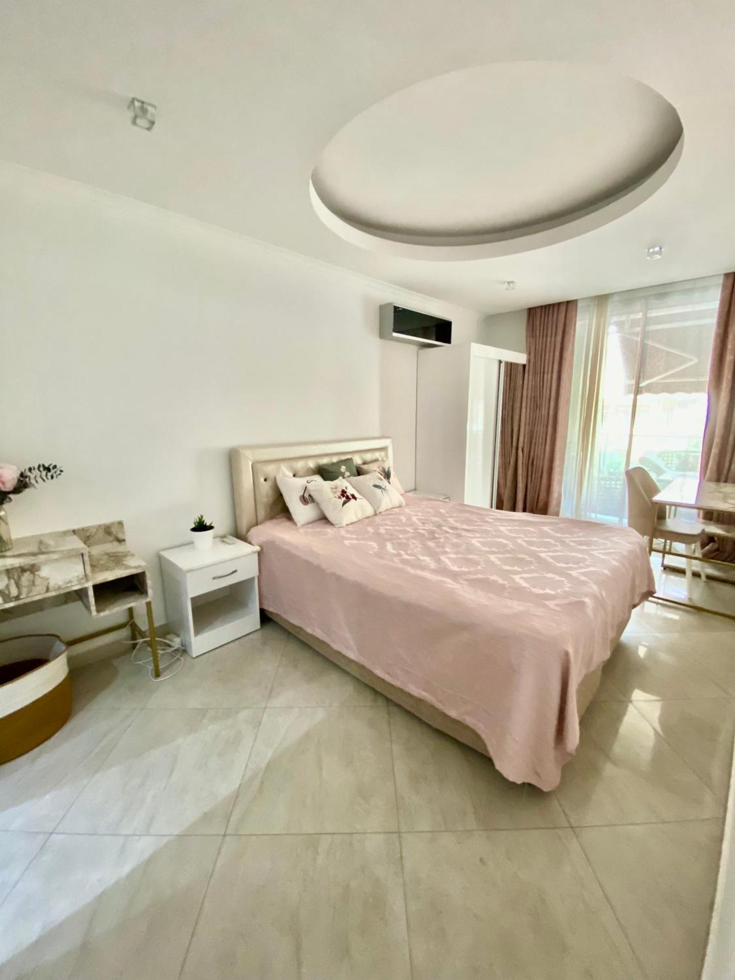 Luxury Flat 2 Mins From Beach Alanya Exteriör bild